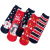 Foreign Trade Socks Men's and Women's Autumn and Winter Mid-Calf Christmas Socks Cross-Border Christmas Snowman Elk Cotton Sock Gift Wholesale