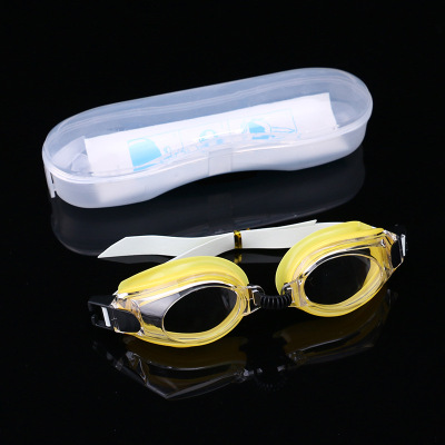 Swimming Goggles Waterproof Anti-Fog Men and Women HD Racing Sporting Goods Silicone Elastic Soft Swimming Glasses Wholesale