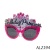 Prom Party Glasses Crown False Eyelashes Glasses Funny Makeup Prom Glasses Glasses