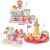 Play House Electric Donut Parade Float Candy Gashapon Machine Vending Machine Track Train Light Rotation