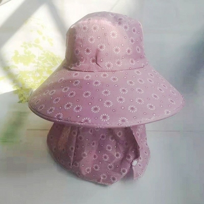 Sun Hat Female Sun Protection Hat Female Cycling Outdoor UV-Proof Summer Hat Female Tea Picking Labor Hat Female