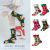 Women's Socks Autumn and Winter European and American Ins Style Christmas Red Socks Tube Socks Wholesale Cross-Border Amazon Supply