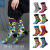 2020 New Pure Cotton Socks Women's Autumn and Winter Thickened Diamond Patterns Tube Socks European and American Ins Style Socks Wholesale