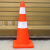 PVC Road Cone Traffic Warning Barricade Reflecting Road Cone Safety Barrel Red Isolation Cone Ice Cream Cone Road Cone