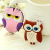 OWL Cartoon Creative Fridge Magnet Soft Rubber Magnet Refrigerator Magnet Puzzle Refrigerator Stickers Manufacturers Can Customize Wholesale