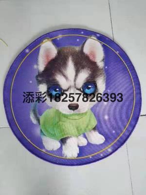 Cute Pet Dog Mat Pet Mat Gift Mat 60 × 60 round