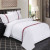 Hotel Bed & Breakfast Room Cloth Product 6040S Western Style Satin Stripe Bedding Cloth Product Four-Piece Set
