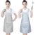 Snowflake Zipper Apron Korean Style Apron Hotel Catering Work Sleeveless Apron Household Cleaning Kitchen Antifouling