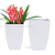Plastic Flowerpot FF-1K Paint Plastic Flowerpot Imitation Porcelain Flowerpot