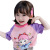 Children's Clothing 2020 Summer New T-shirt Girls Trend Multicolor Western Style Top Baby Girl Cute Short Sleeve Pullover