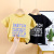 2021 Summer New Children's T-shirt Men's Fashion Fashionable Boys and Girls Neutral Korean Style Loose Letter Printing Fashion T