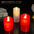 Cross-Border Supply LED Electronic Simulation Tears Candle Bar Layout Wedding Birthday Atmosphere Set Decoration in Stock