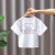1443 Boy's Short-Sleeved T-shirt Summer 2021 New Summer Girls' Half Sleeve Top Little Children's Clothing 3 T-shirts for Children