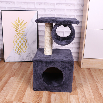  Cat Climbing Frame Cat Climber Cat Nest Integrated Scratching Pole Cat Tree Cat Scratch Trees Cat Climber Column Small