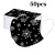 Disposable Adult Mask Printing Spunlace Christmas Three Layers Containing Meltblown Fabric Children's Protective Snowflake Halloween