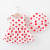 2021 Children Shirt Wholesale Summer Solid Color Bow Small Dots Printed Dress with Hat New Children's Clothing B3e248