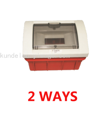 VK Red Bottom Flush-Mounted Distribution Box