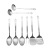 Stainless Steel Kitchenware Set Kitchen Utensils Cooking Spoon and Shovel Spatula Colander Soup Spoon Eight-Piece Set Gift Kitchenware