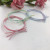 Korean Style Macaron Color Rubber Band Continuous Head Rope Internet Celebrity Ins Color Mixed Color Boxed