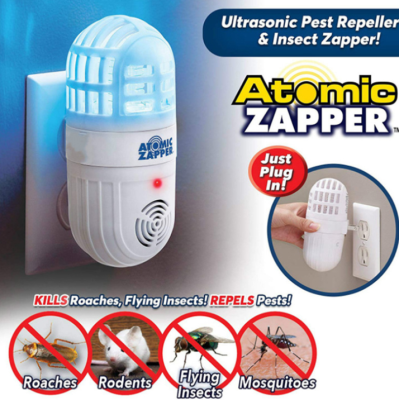 Ultrasonic Blue Light Mosquito Killing Lamp