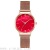 Cross-Border New Ladies Watch Trend Marbling Student Wrist Watch Alloy Mesh Quartz Watch in Stock Wholesale