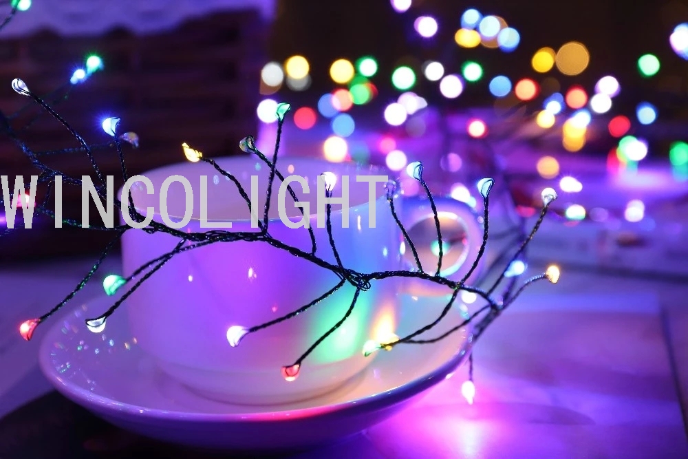 LED 鞭炮铜线灯圣诞灯