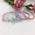Korean Style Macaron Color Rubber Band Continuous Head Rope Internet Celebrity Ins Color Mixed Color Boxed