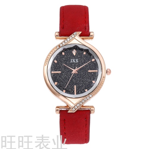 WIHS Popular Fashion Watch Women‘s Simple Temperament Men‘s and Ladies‘ Watches Korean Creative Student Couple Watch