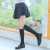 Women's Socks JK Uniform Knee-Length Calf Socks Black Knee-High Socks Cotton High-Calf Socks Japanese College Style Students' Socks