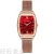 Factory in Stock Foreign Trade New Square Small Green Watch Ladies Watch Women's Watch Milan with Net Quartz Watch
