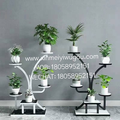 Living Room Flower Rack Multi-Layer Floor Flower Pot Balcony Indoor Modern Simple Flower Rack