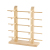 Double Row Solid Wood Glasses Rack Counter Glasses Display Rack Woody Glasses Glasses Rack Sunglasses Storage Props