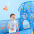 Children's Tent Indoor and Outdoor Toys Game House Baby Tunnel a Facility for Children to Bore Ocean Ball Pool Three-Piece Set Two-Piece Set Optional