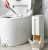 Square Wastebasket Toilet Brush