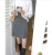 Women's Skirt Summer 2021 New High Waist Design Slimming Temperament Pleated A- line Skirt