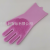 Double-Sided Silica Gel Cleaning Gloves Dishwashing Pot  Multi-Functional Cleaning Washing Gloves  Cleaning Gloves