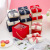 Gift Box Ins Color Bow Box Square Tiandigai Aroma Candle Gift Box Customizable