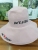 Korean Style Wide Brim Embroidery Letters Fisherman Hat Women's Spring Summer Foldable Double-Sided Fashion Hat