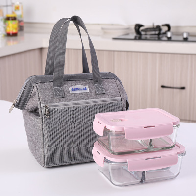 Frog Mouth Lunch Bag Insulated Bag Multi-Functional Portable Lunch Bag Thermal Bag Lunch Box Bag Fresh Picnic Bag