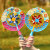 Machine Children's Toys Wholesale Bubble Wand Bubble Blowing Device New Colorful Bubble Windmill TikTok Same Style