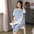 Modal Pajamas Women's Multicolor Minimalism Casual Homewear Short-Sleeved Cropped Pants Suit Pajamas Can Be Worn outside Lace-up