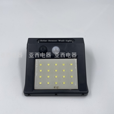CL-20 Cross-Border Hot Selling 20led Solar Induction Lamp Wall Lamp Outdoor Waterproof
