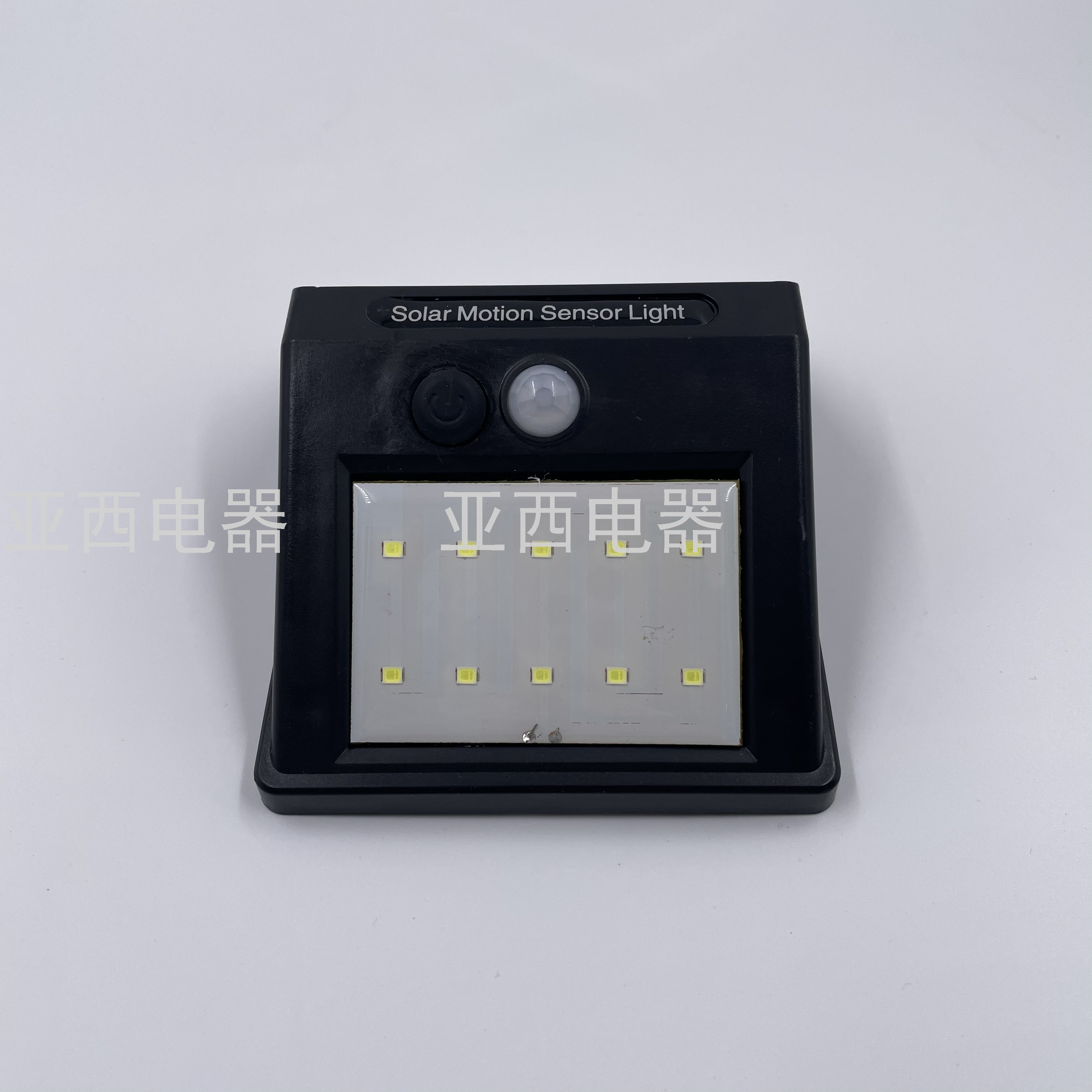 跨境热销10LED太阳能感应灯壁灯户外防水