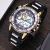 New Stryve8001 Hot Selling Men's Stylish and Versatile Double Inserts 3 Degree Waterproof Youth Sports Watch