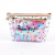 Customized PVC Laser Cosmetic Bag Two-Piece Set Transparent XINGX Colorful Fashion Storage Travel Toiletry Bag Ins Hot Sale