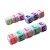 Acrylic Square Beads 6mm Drop Oil Beads White Background Fluorescent Children String Beads Material Early Education DIY Accessories