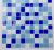 Glass Mosaic Stickers Bathroom Pool Tile Patch Crystal Mosaic Wall Stickers 30*30