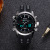 One Piece Dropshipping Stryve8005 Men's Fashion Double Inserts Multi-Functional Waterproof Sports Silicone Watch Proxy