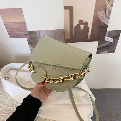 New Type Good Texture Trendy Bags Women's Bag 2021 Spring New Fashion Women's Shoulder Bag Hand Holding Saddle Bag