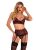 European and American Sexy Women's Underwear Floral Lace Garter Underwear Set Independent Station Supply